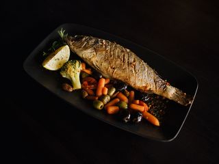 Сібас з овочами бейбі (250/150г)