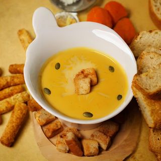 გამომცხვარი გოგრის კრემსუფი