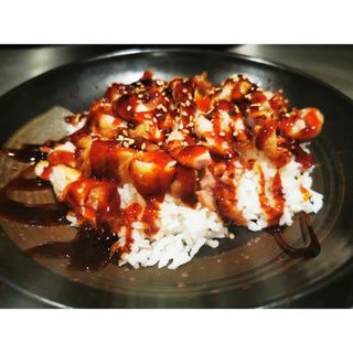 156. Pollo Teriyaki Con Arroz