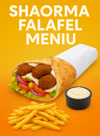 Shaorma Falafel Meniu De Post