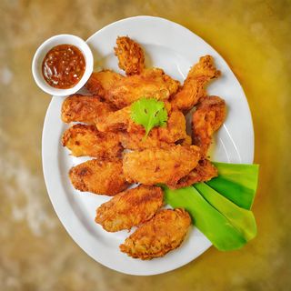 Tapas De Alitas De Pollo Picantes