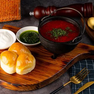 Борщ домашний