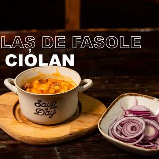 Gulaș de fasole cu ciolan