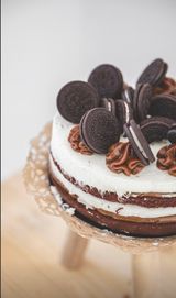 Tarta entera de oreo y Dulce de leche Tamaño S (M6)