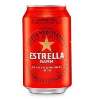 DIS-ESTRELLA DAMM 1/3 LATA