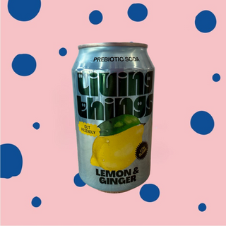 Soda Prebiótica de Limón y Jengibre