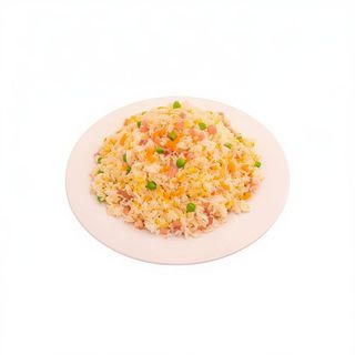 Arroz 3 delicias con pollo y almendras