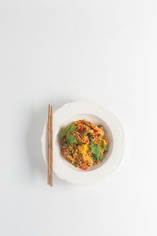 Рис з куркою та овочами (270г)