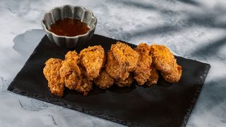 ხრაშუნა ქათმის ფრთები