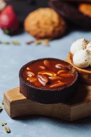 Фисташковая тарталетка