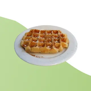 Waffle Açúcar e Canela