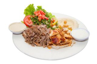 Plat Viande Shawarma