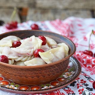 Вареники з вишнями 