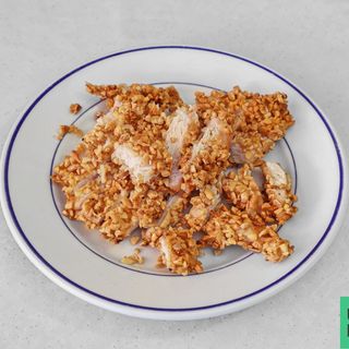 Pollo Frito Con Almendras