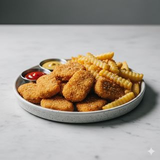 Piatto chicken nuggets