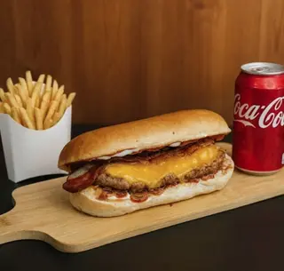 Menu Big Burger Cheddar Bacon