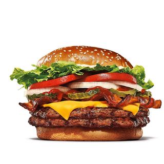 Double Bacon & Cheese Whopper