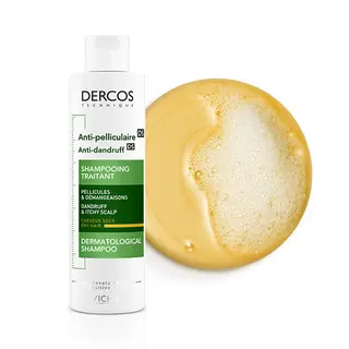 Vichy Dercos Shampoing Traitant Anti-pelliculaire Cheveux Secs | 200ml