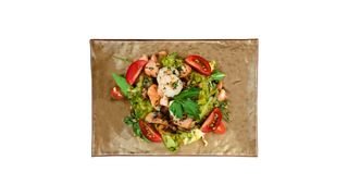 Салат с морепродуктами