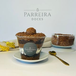 Nido com Brigadeiro de chocolate 