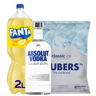 Pack De Absolut Con Refrescos