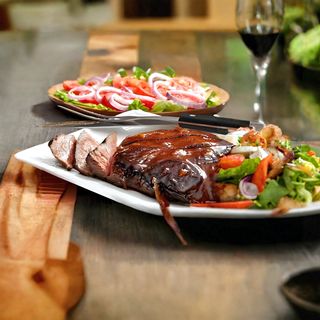 Steak sauce barbecue