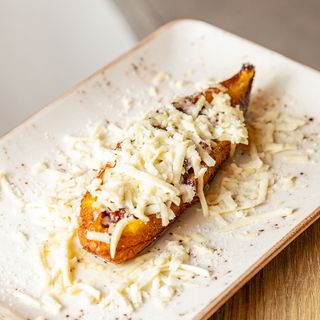 Plátano Maduro con Bocadillo y Queso 