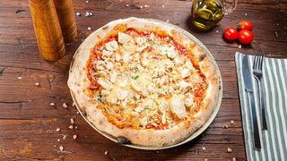 PIZZA POLLO GORGONZOLA 32CM(490.00 g)