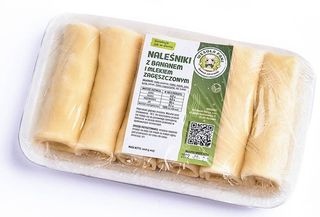 Naleśniki z bananem i mlekiem zagęszczonym