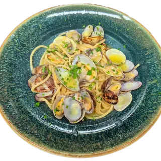 Spaghetti con vongole veraci