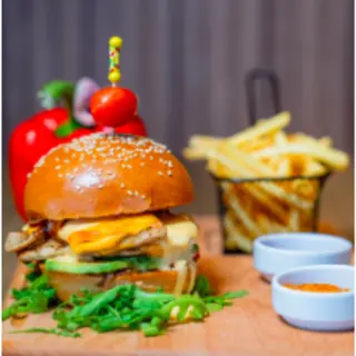  Chicken Burger   