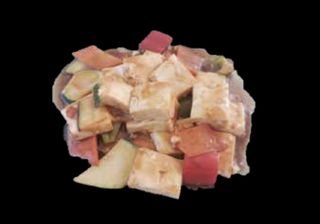 75 Tofu con verdure