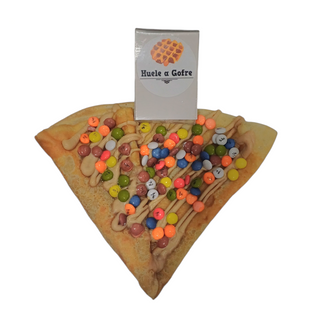 Crepe con Crema Kinder y Lacasitos