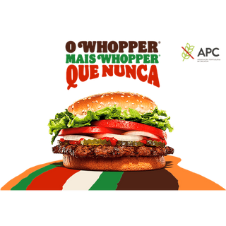 Whopper® sem glúten