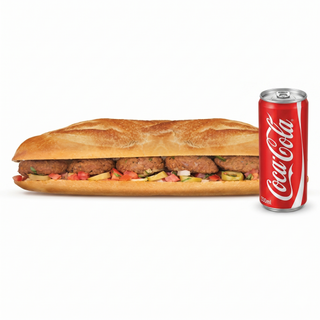 Menu Sandwich Marocain Kefta