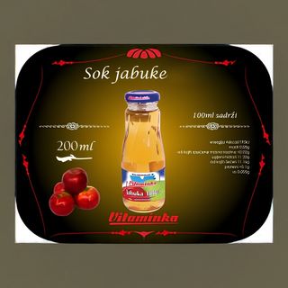 Vitaminka sok jabuka