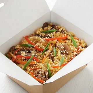 WOK с морепродуктами (300 гр)