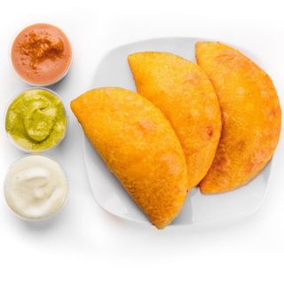 6 Empanadas colombianas de carne de vacuno