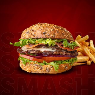 Protein Smash + Frytki