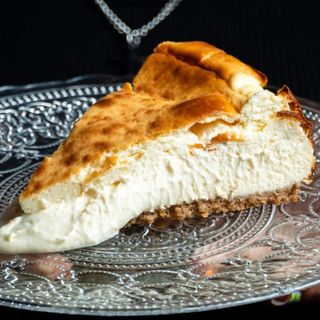 Tarta de Queso Artesanal Porción.