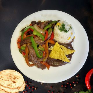 Fajitas Arrachera  (4 Tacos)