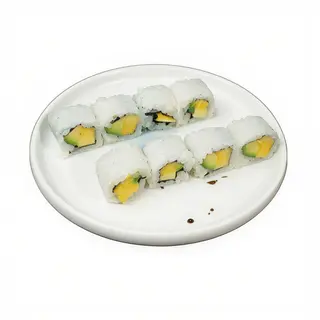 98. Uramaki De Aguacate Y Mango (8 Uds.)