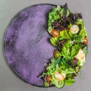 Салат з морськими гребінцями (210г)