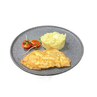 Картопляне пюре з курячою відбивною