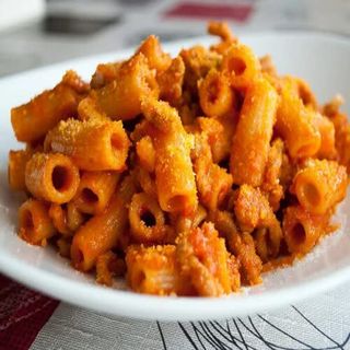 Macarrones Boloñesa