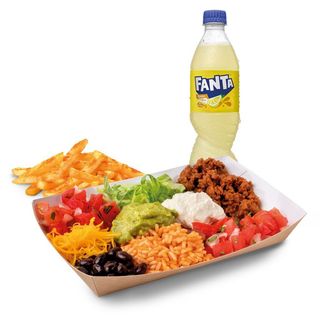 Menú Burrito Bowl Guacamole