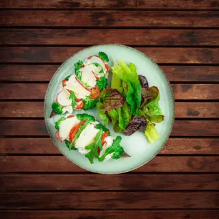 Tartine Stracciatella À La Truffe Et Légumes De Saisons