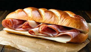 f. Panino porchetta
