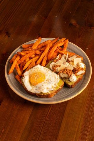 Avocado Chicken Toast