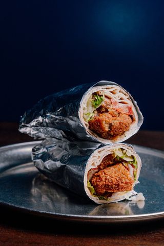 Shawarma de falafel